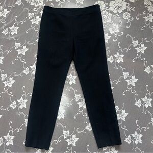 Tory Burch Black Wool Blend Ankle Trouser Sz 4